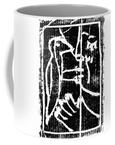 Childish Edgeworth Coffee Mug featuring the relief After Childish Edgeworth 3 by Edgeworth Johnstone