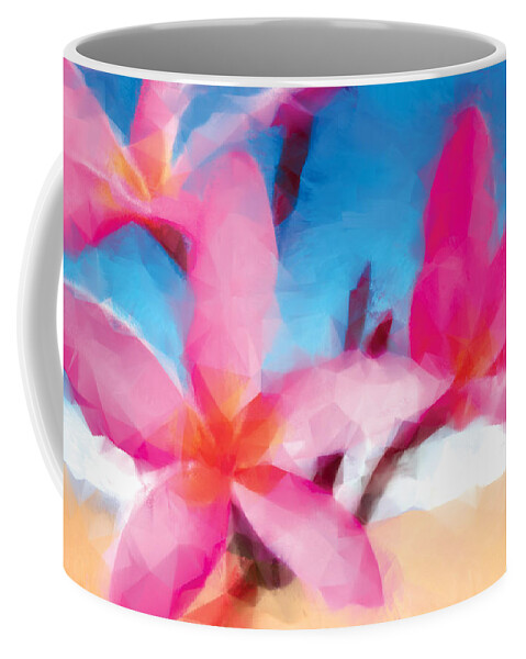 Aloha Coffee Mug featuring the painting Aloha by Vart Studio