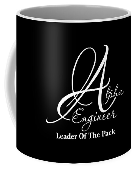 Alpha Coffee Mug featuring the digital art Alpha Engineer by Rolando Burbon