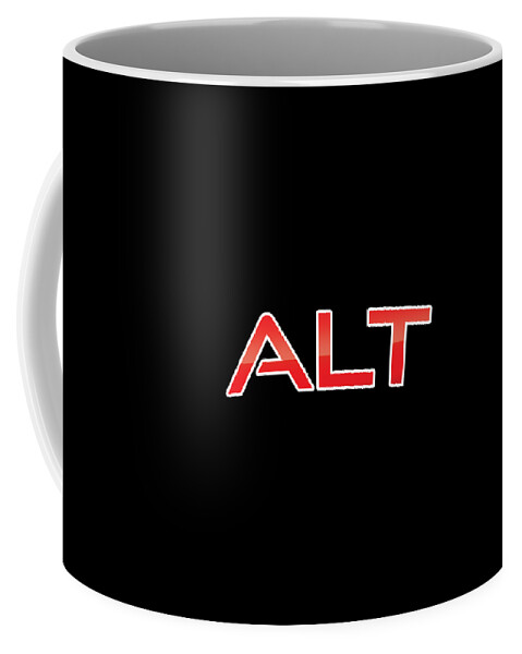 Alt Coffee Mug featuring the digital art Alt by TintoDesigns