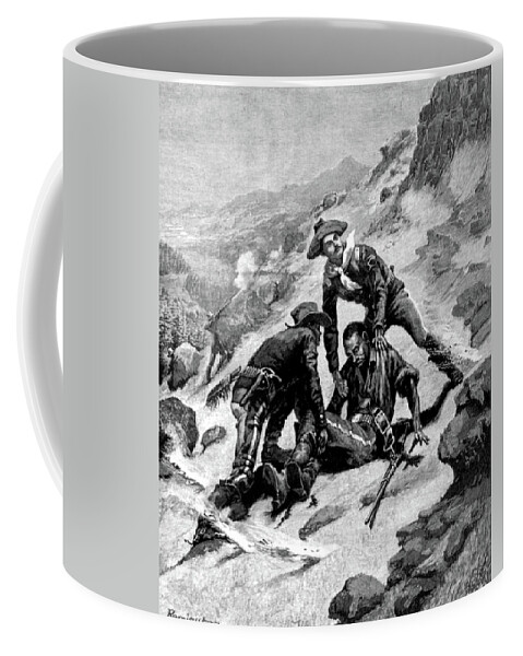 10th Cavalry Coffee Mug featuring the photograph American Indian Wars, Buffalo Soldiers by Science Source