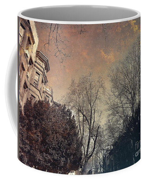 Brooklyn Coffee Mug featuring the photograph Among the Brownstones - Gift for New Yorkers by Onedayoneimage Photography