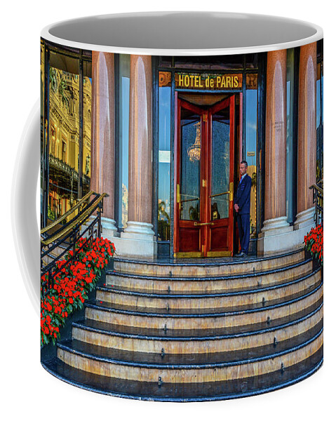 Doorman Coffee Mug featuring the photograph Another World by Marcy Wielfaert