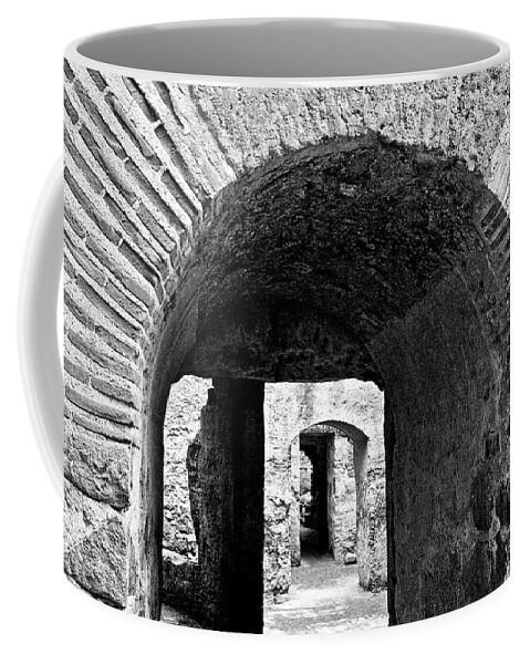 Antigua Guatemala Ruins Coffee Mug featuring the photograph Antigua ruins by Neil Pankler
