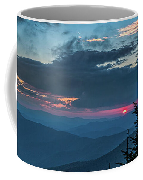 Appalachian Coffee Mug featuring the photograph Appalachian Sunset by Kenneth Everett