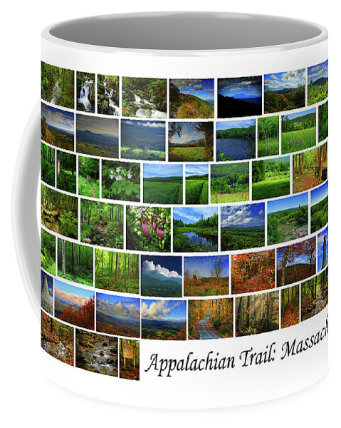 Appalachian Trail Massachusetts Coffee Mug featuring the photograph Appalachian Trail Massachusetts by Raymond Salani III