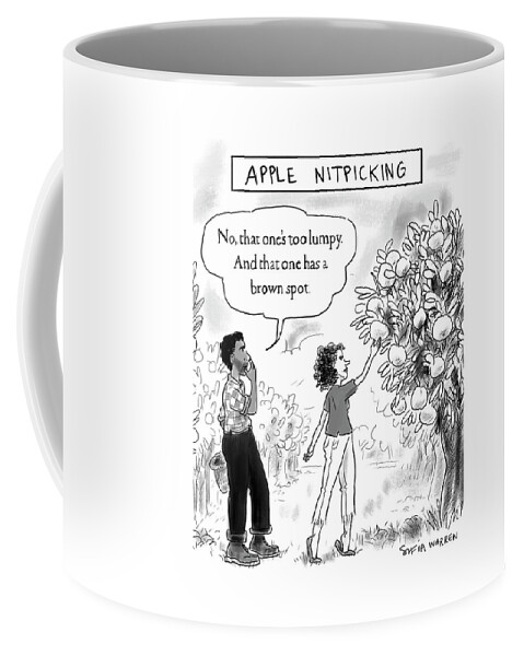 Apple Nitpicking Coffee Mug
