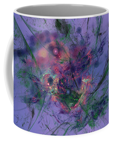 Art Coffee Mug featuring the digital art Aquarius by Jeff Iverson