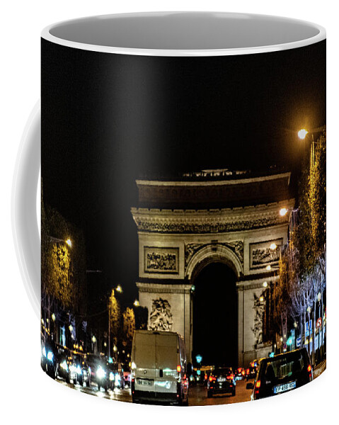 2018 Coffee Mug featuring the photograph Arc de Triomphe by Randy Scherkenbach