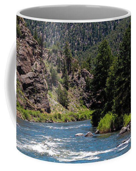 Arkansas River Coffee Mug featuring the photograph Arkansas River in Brown's Canyon Natinoal Monument by Steven Krull