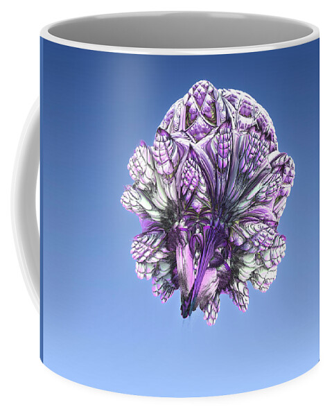Vegetable Coffee Mug featuring the digital art Artichoke by Bernie Sirelson