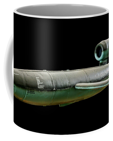 V-1 Coffee Mug featuring the photograph V-1 Flying Bomb by Weston Westmoreland