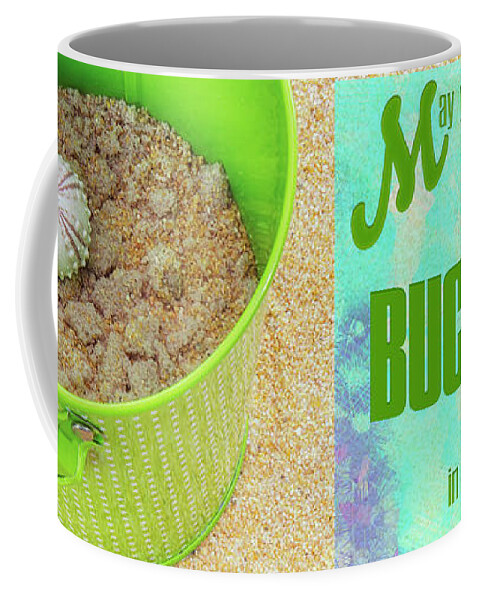 Beachy Coffee Mug featuring the photograph Sand in Your Shoes by Marianne Campolongo