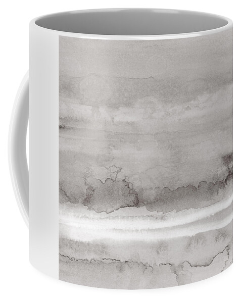 Abstract Coffee Mug featuring the mixed media Ascending 3- Art by Linda Woods by Linda Woods