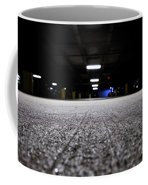 Industrial Coffee Mug featuring the photograph Asphalt by Len Tauro