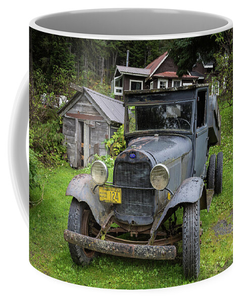 Old Coffee Mug featuring the photograph At Crow Creek Mine by Eva Lechner