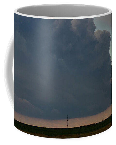 Nebraskasc Coffee Mug featuring the photograph August Thunder 002 by Dale Kaminski