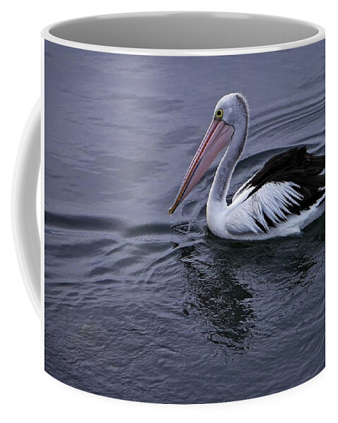 Wildlife Coffee Mug featuring the photograph Australian Pelican by Martin Smith