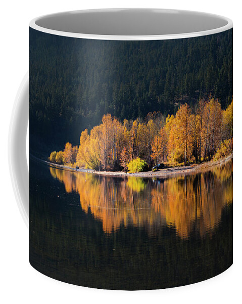 Seasons Coffee Mug featuring the photograph Autumn Days by Theresa Tahara