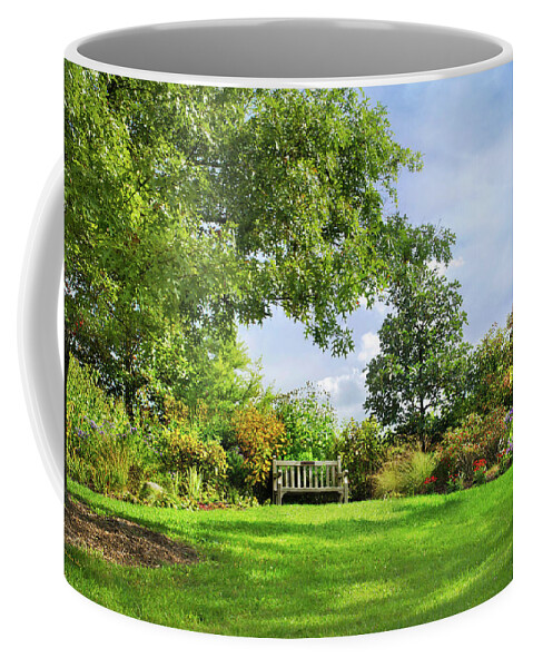 Autumn Coffee Mug featuring the photograph Autumn Garden by Christina Rollo