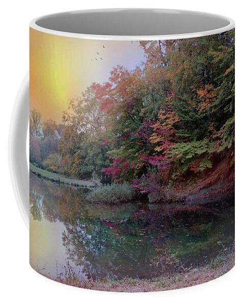 Morning Coffee Mug featuring the photograph Autumns Morning by John Rivera
