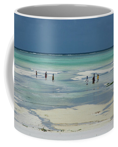  Coffee Mug featuring the photograph Back From Long Day by Mache Del Campo