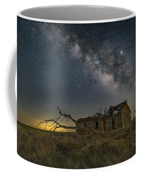 Milky Way Coffee Mug featuring the photograph Backyard Memories by James Clinich