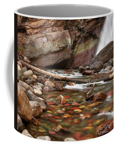 Baring Falls Coffee Mug featuring the photograph Baring Falls by Steve Brown