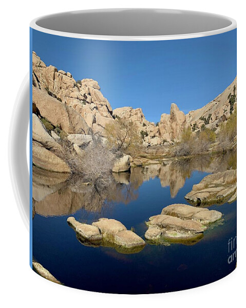 Photography Coffee Mug featuring the photograph Barker Dam by Sean Griffin