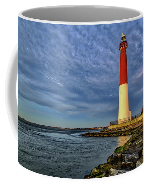 Barnegat Light Coffee Mug featuring the photograph Barnegat Lighthouse Afternoon by Susan Candelario