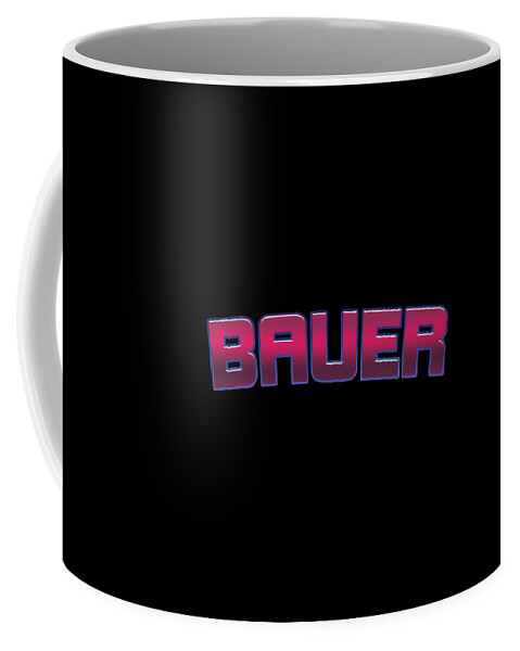 Bauer Coffee Mug featuring the digital art Bauer by TintoDesigns