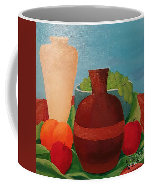 Still Life Coffee Mug featuring the painting Be Still by Elizabeth Mauldin
