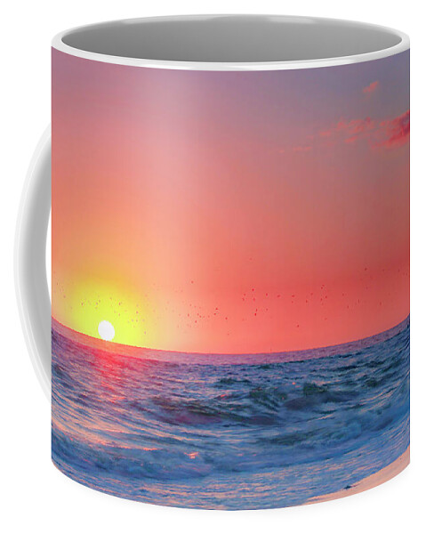 Art Prints Coffee Mug featuring the photograph Beach 02 by Nunweiler Photography