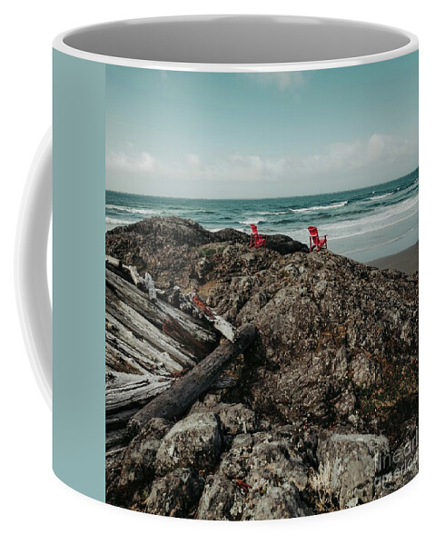 Tofino Coffee Mug featuring the photograph Beach Retreat by Alanna DPhoto