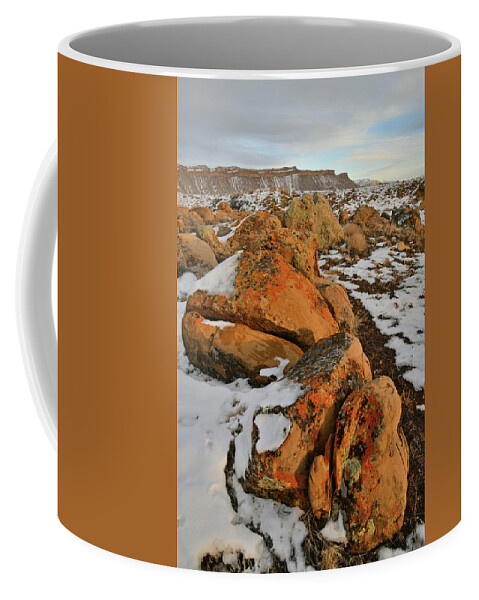 Book Cliffs Coffee Mug featuring the photograph Beautiful Boulders at the Book Cliffs by Ray Mathis