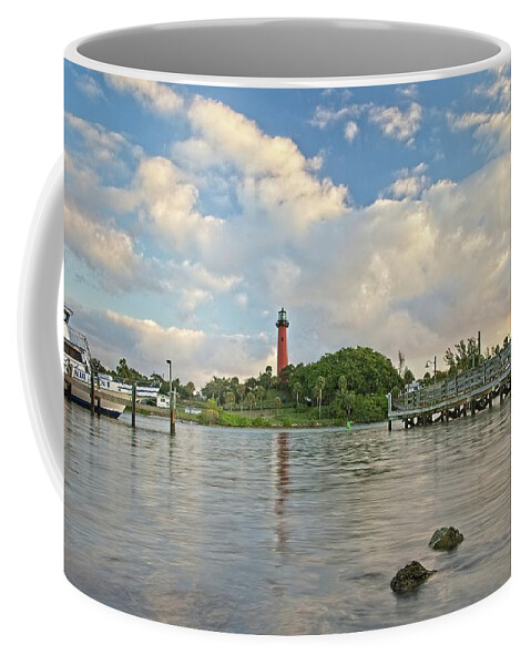 Florida Coffee Mug featuring the photograph Beautiful Jupiter Morning by Steve DaPonte