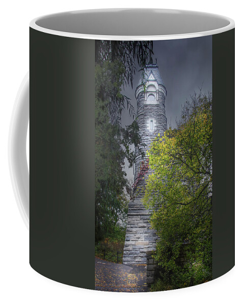 New York City Coffee Mug featuring the photograph Belvedere Castle by Mark Andrew Thomas