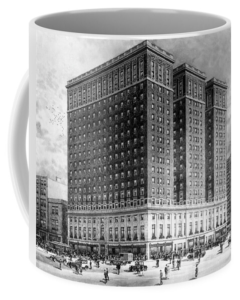Philadelphia Coffee Mug featuring the photograph Benjamin Franklin Hotel by James Dillon