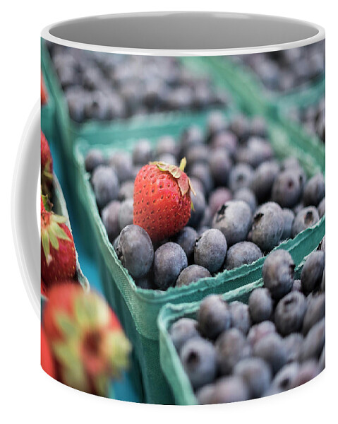 Food Coffee Mug featuring the photograph Berries by Nicole Young