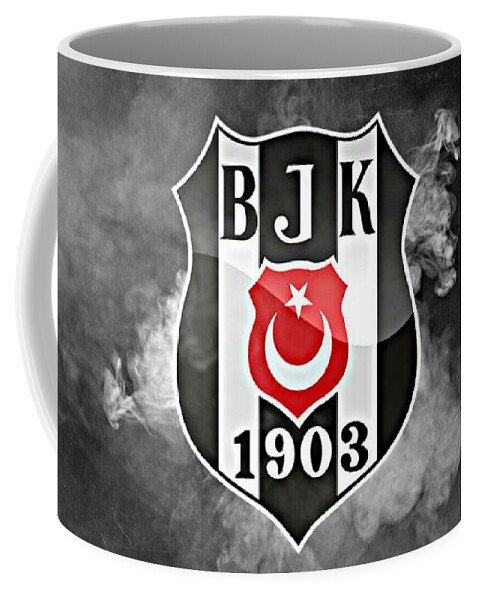 Besiktas JK Coffee Mug by Alex Pamix - Pixels