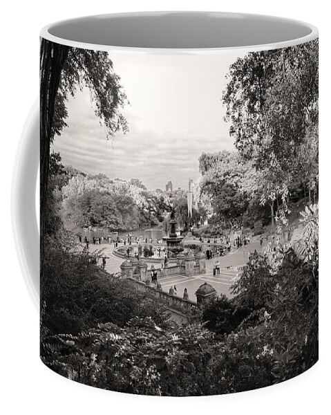 Impression Coffee Mug featuring the photograph Bethesda Fountain and Terrace, Central Park by Steve Ember