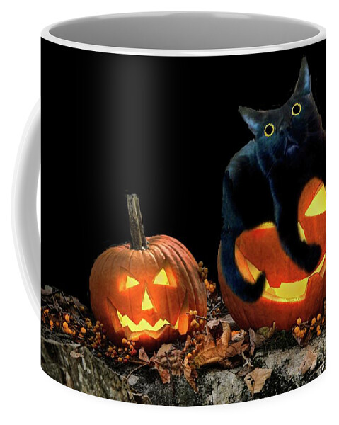 Salem Coffee Mug featuring the photograph Bewitching Night by Janette Boyd