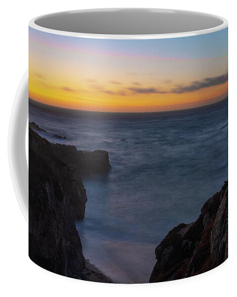 California Coffee Mug featuring the photograph Big Sur California Sunset by Steve Gadomski
