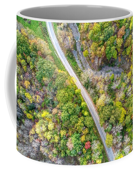 Sky Coffee Mug featuring the photograph Bird Eye View by Anthony Giammarino