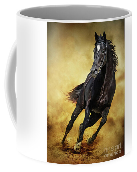 Beautiful Black Stallion 15oz Ceramic Coffee mug 