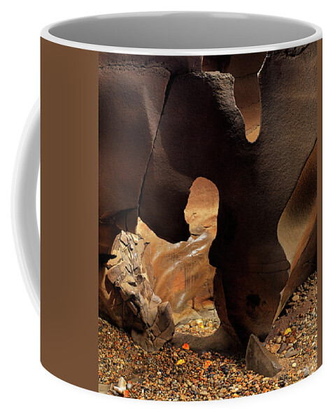 Idaho Scenics Coffee Mug featuring the photograph Black Magic Canyon Shape by Leland D Howard