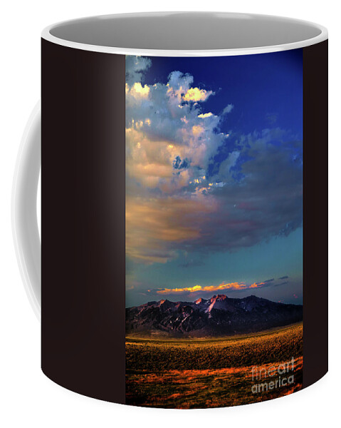 Afterglow Coffee Mug featuring the photograph Blanca Peak by Bill Frische