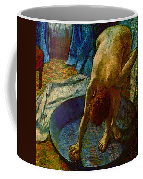 Post Modern Coffee Mug featuring the digital art Blend 14 Degas by David Bridburg