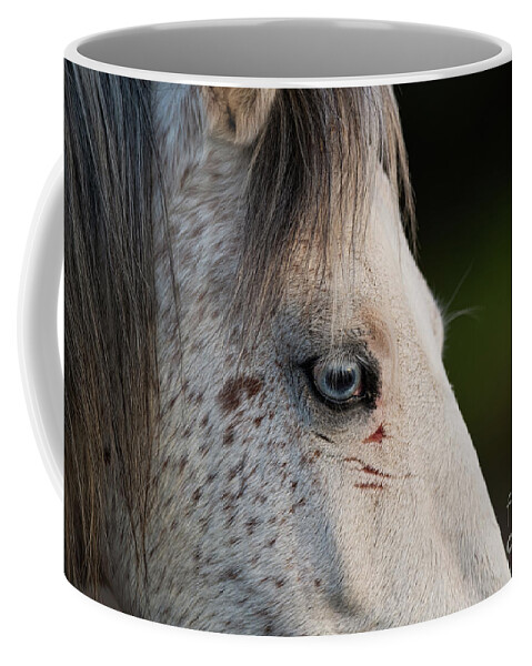 Eyes Coffee Mug featuring the photograph Blue Eye by Shannon Hastings