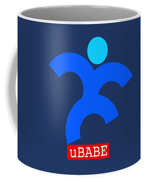 Blues Dance Coffee Mug featuring the digital art Blues Dance by Ubabe Style